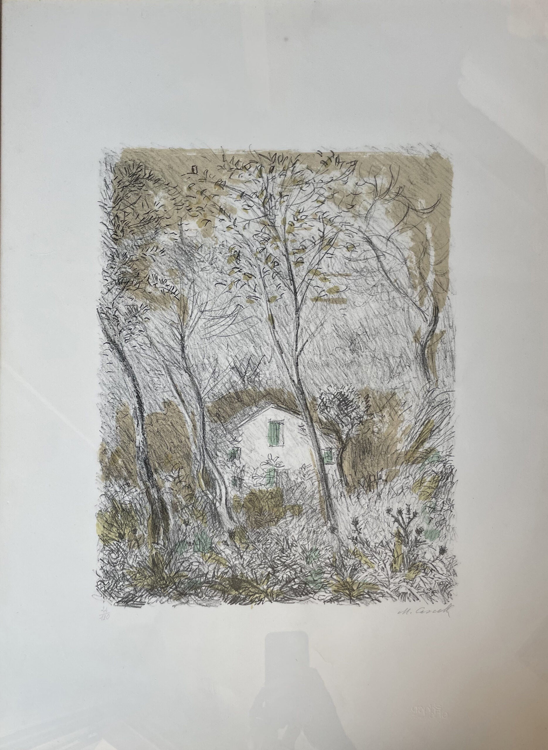 Michele Cascella - La casa de Faffi
