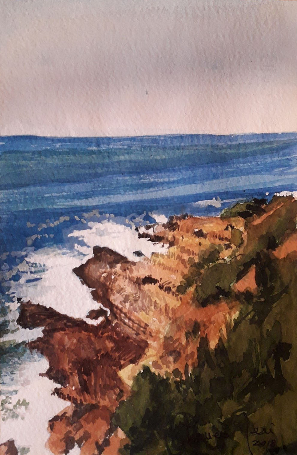 Franco Neri - Castiglioncello, la costa