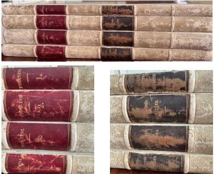 Antigüedades romanas - Giambattista Piranesi/Firmin Didot Brothers Libraj (4 volúmenes)