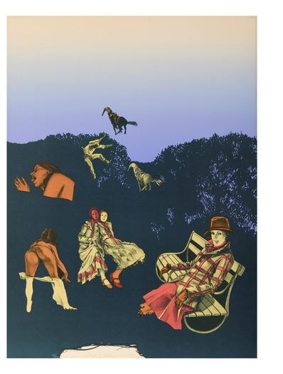 Msuo Ikeda - Location and scene (lotto da 2 serigrafie)