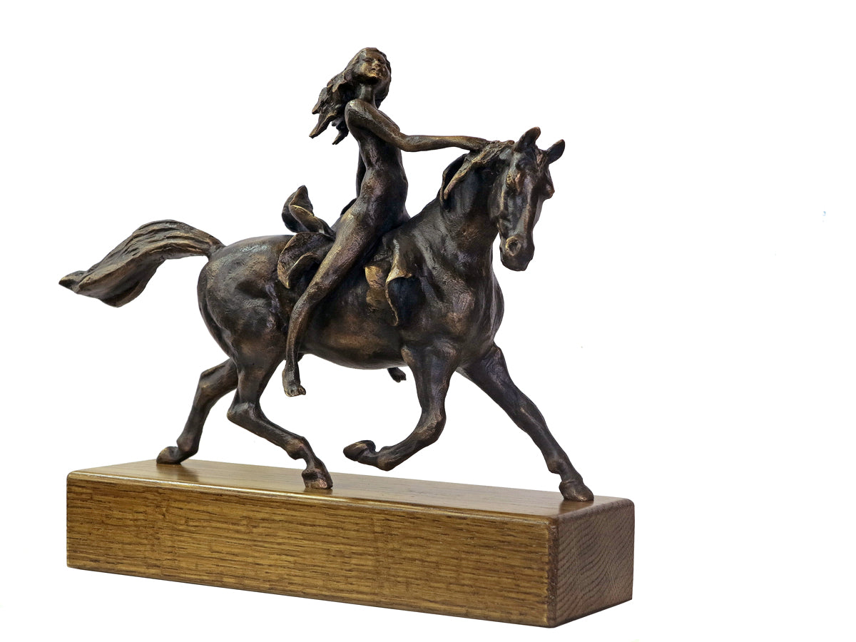 Carlo Balljana - Caballo con jinete