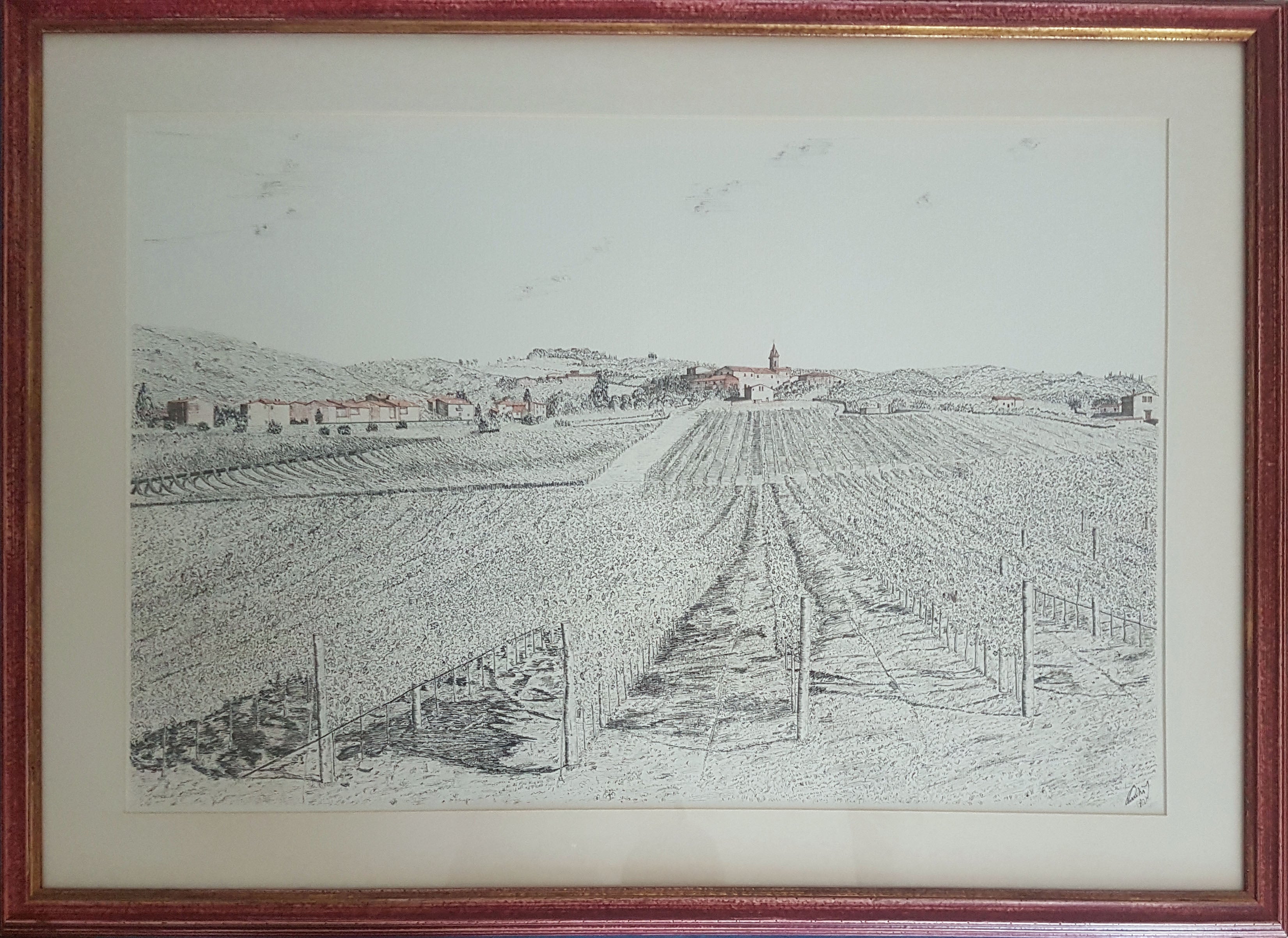 Cesare Laschi - Chianti, Vineyard in San Gusmè