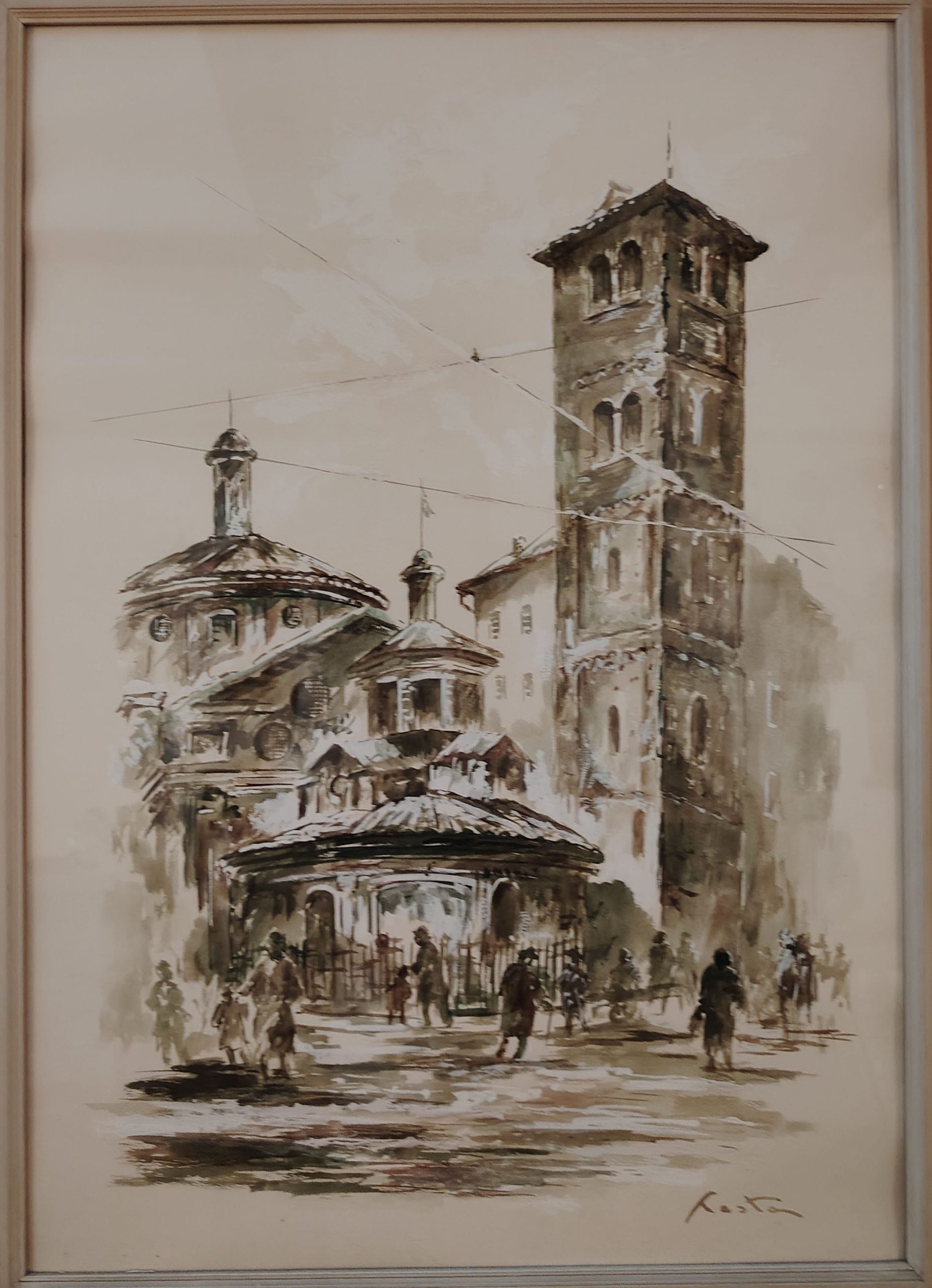 Peppino Testa - Iglesia de San Sátiro