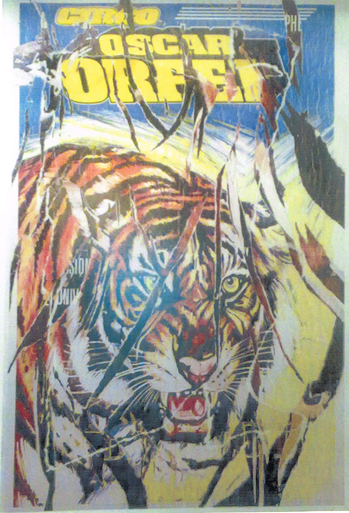 Mimmo Rotella - Circo Orfei