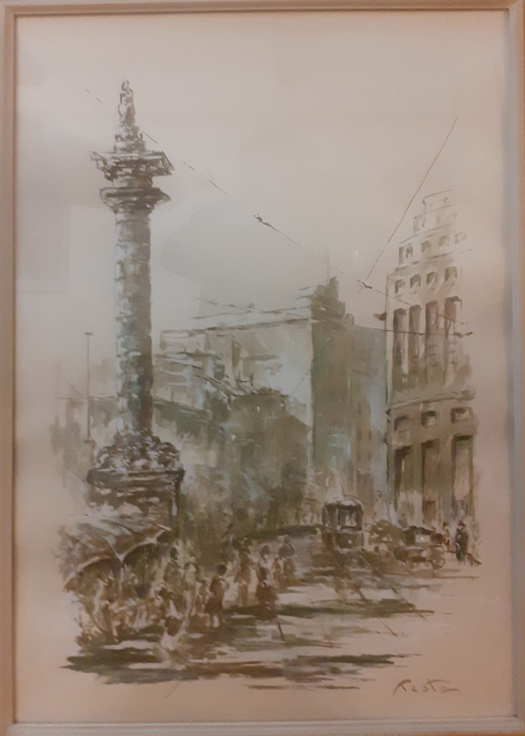 Peppino Testa - Columna de San Babila