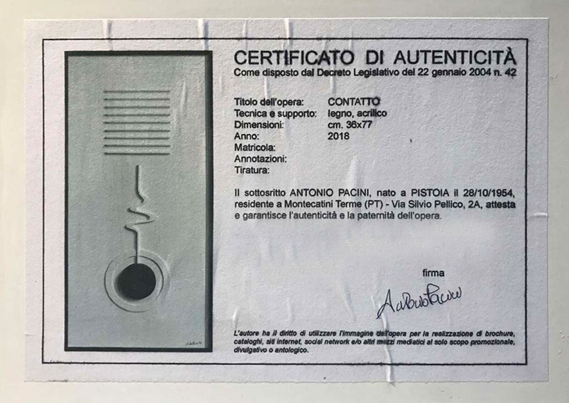 Antonio Pacini - Contatto