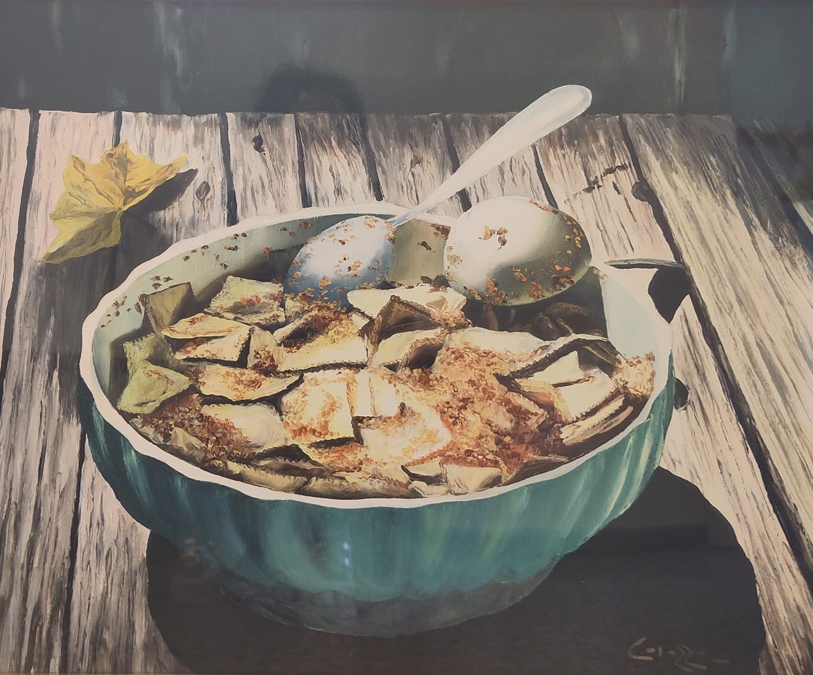 Emilio Corazza - Zuppiera con ravioli