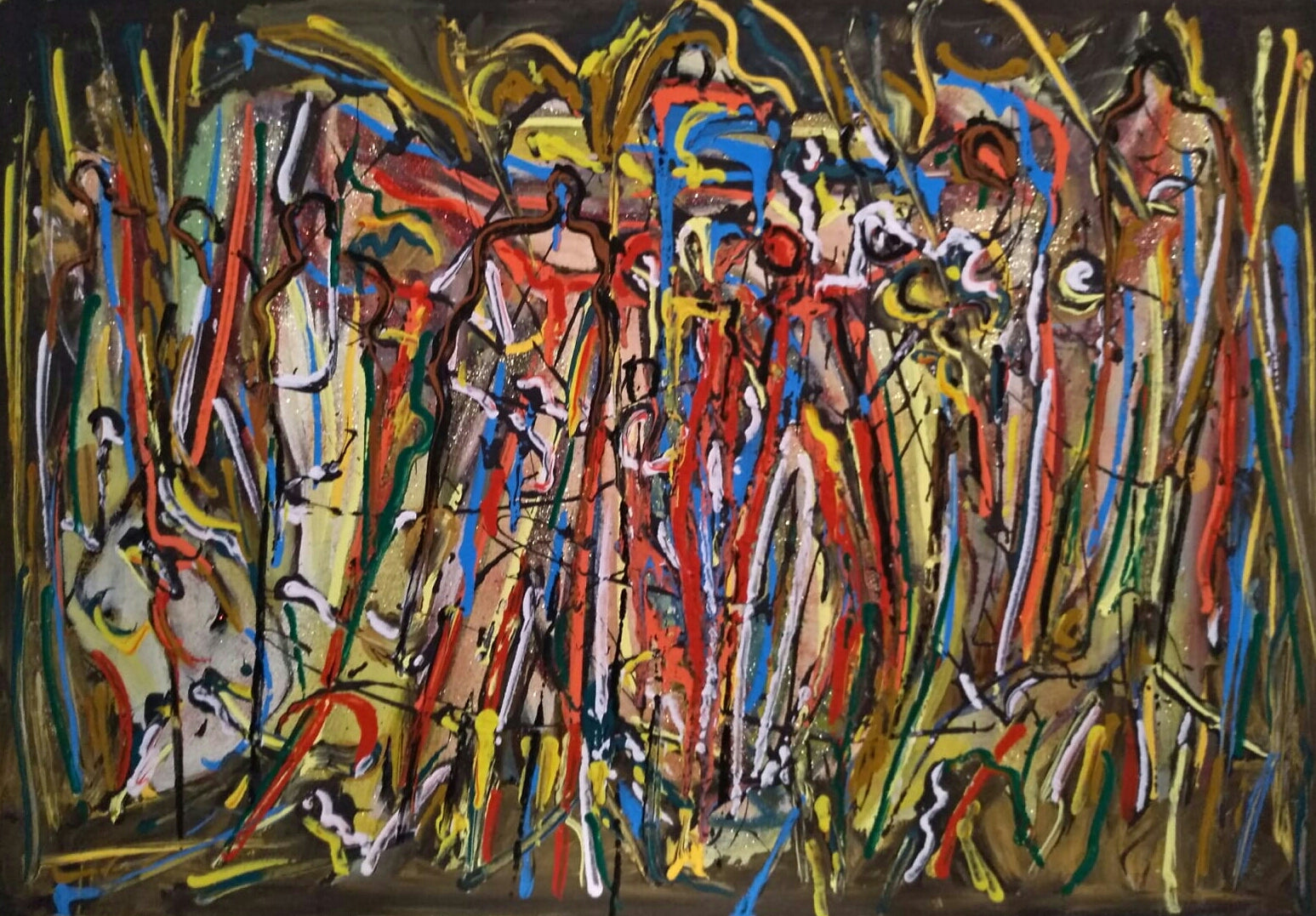 Giovanni Di Marco - Crucifixión en amarillo