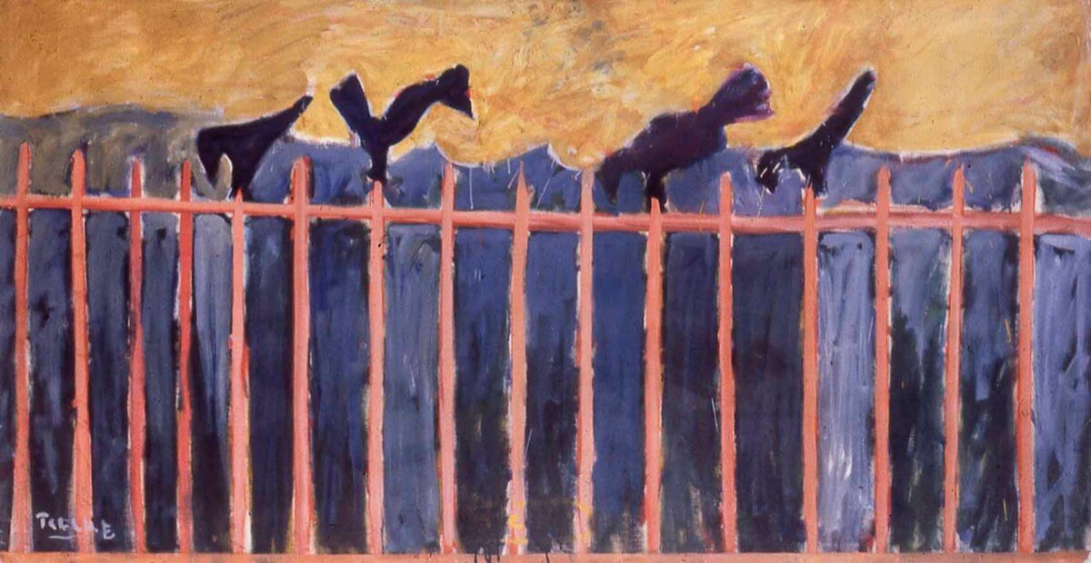 Ken Tielkemeier - Crows on the Fence