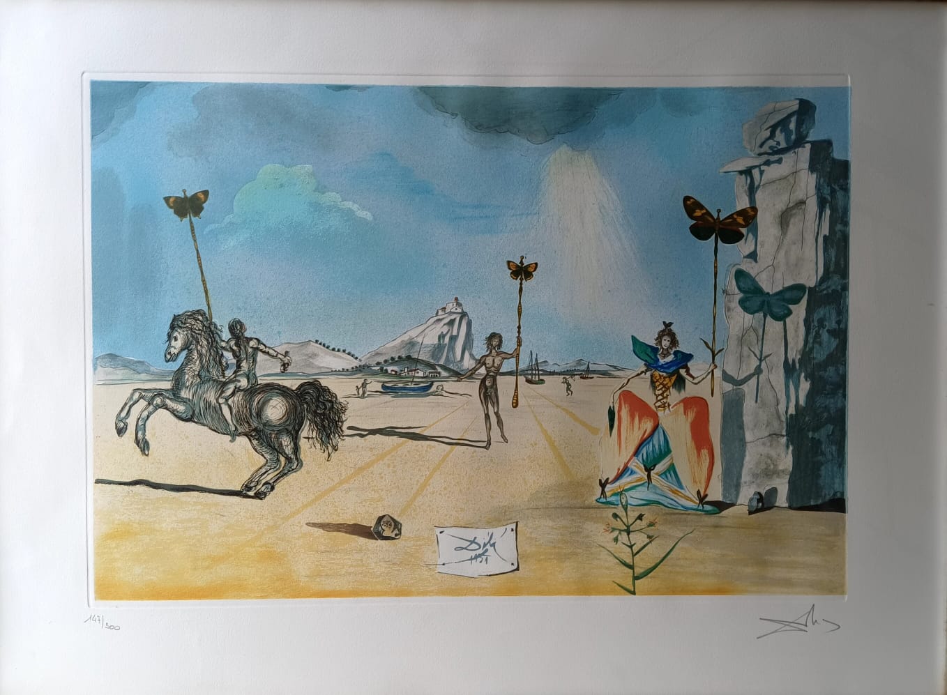Salvador Dali - Les papillons