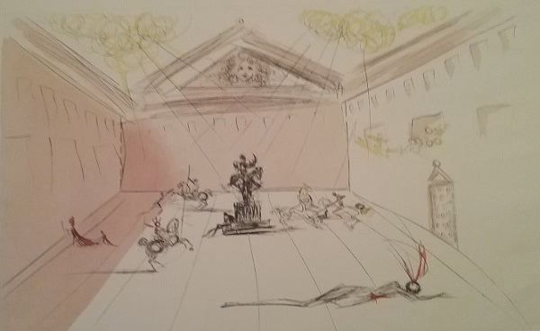 Salvador Dalí - Plaza Mayor
