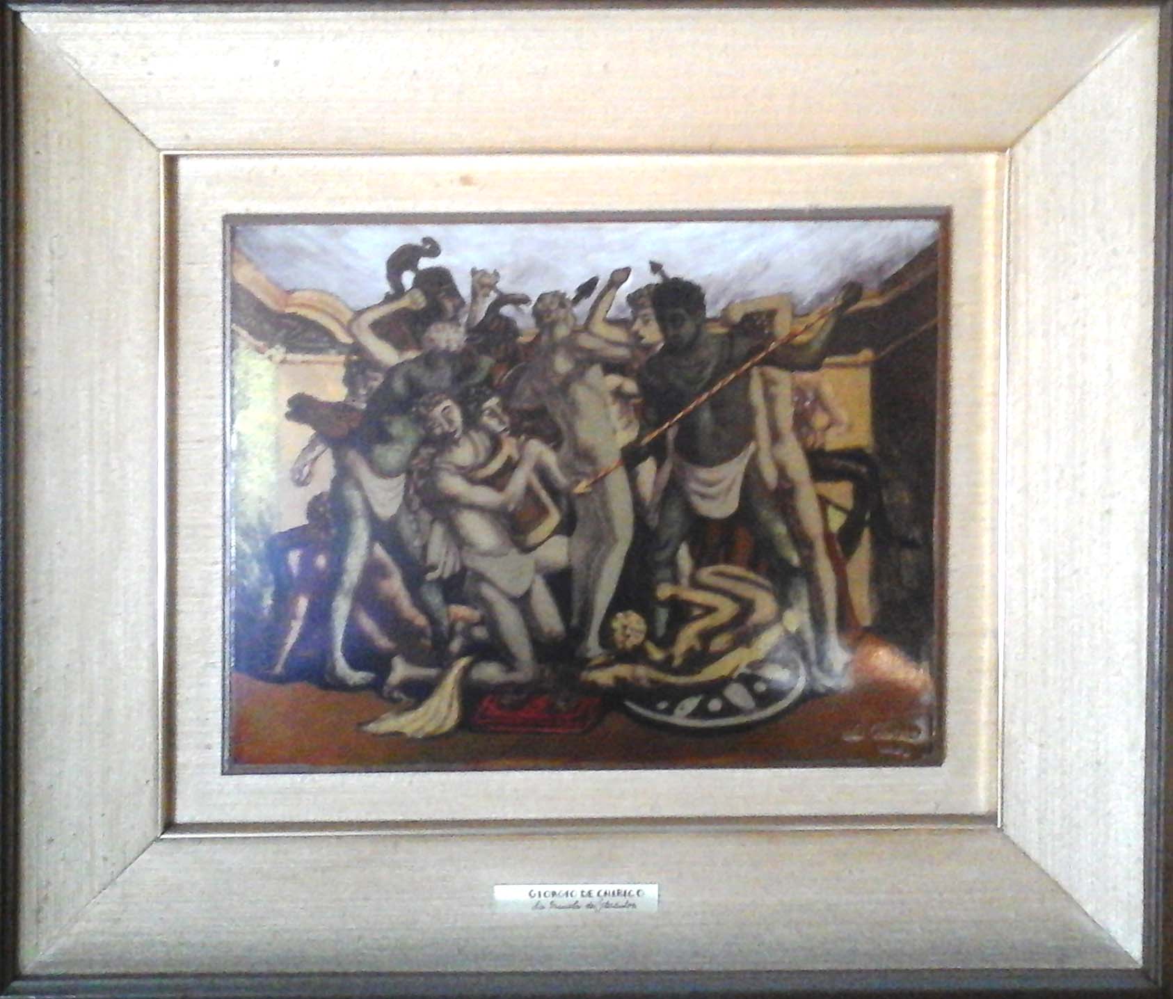 Giorgio De Chirico - Escuela de Gladiadores