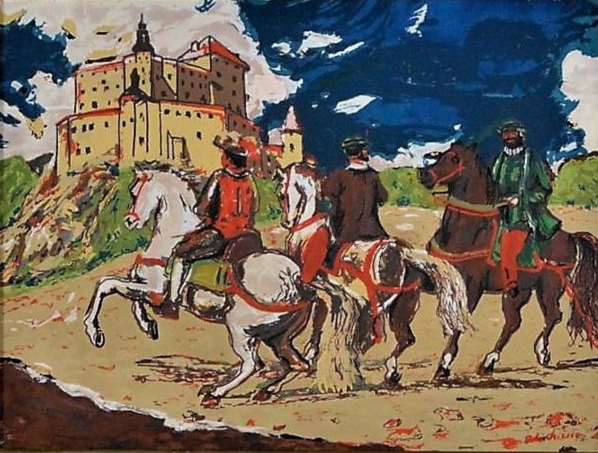 Giorgio De Chirico - Ritorno al castello