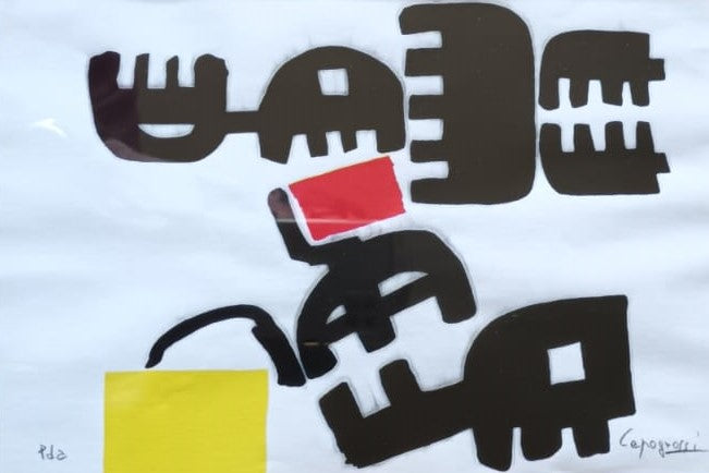 CAPOGROSSI - SERIGRAFIA