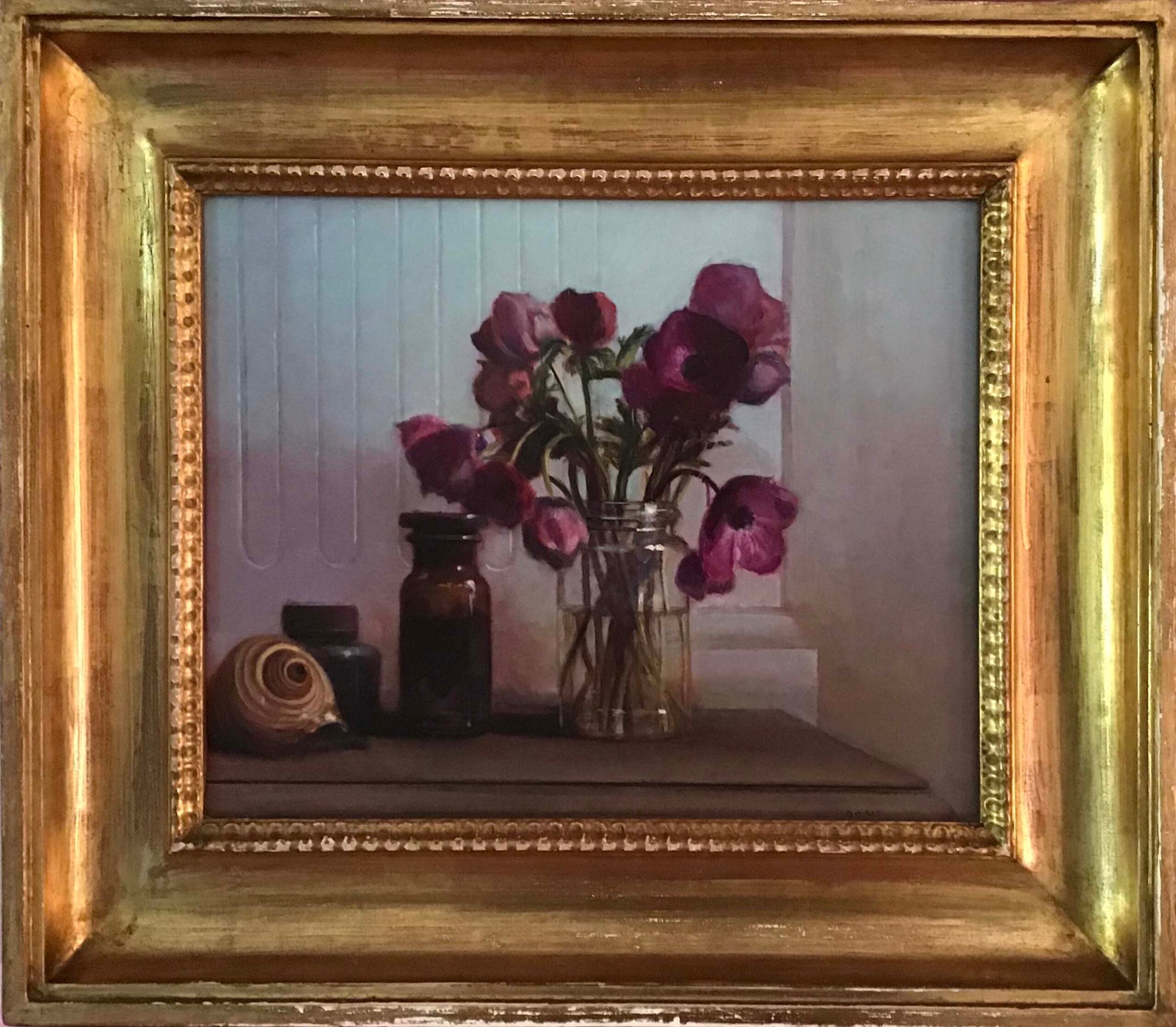 Luigi Doni - Still Life with Flowers and Shells