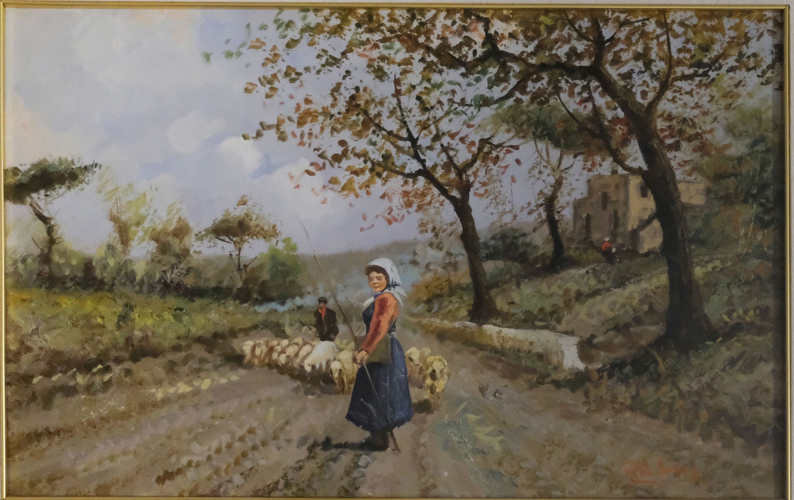 Tullio Cerana - Untitled (Shepherdess)