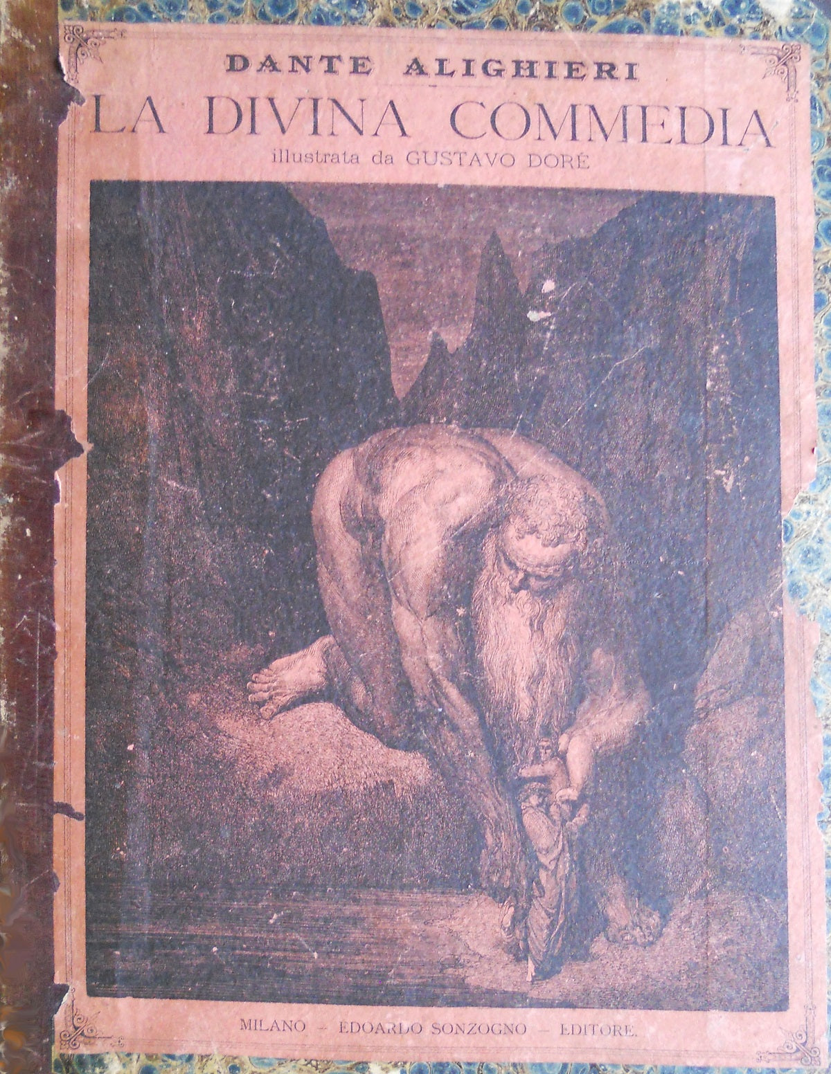 Divina Comedia - Editorial Edoardo Sonzogno con ilustraciones de Gustave Dorè