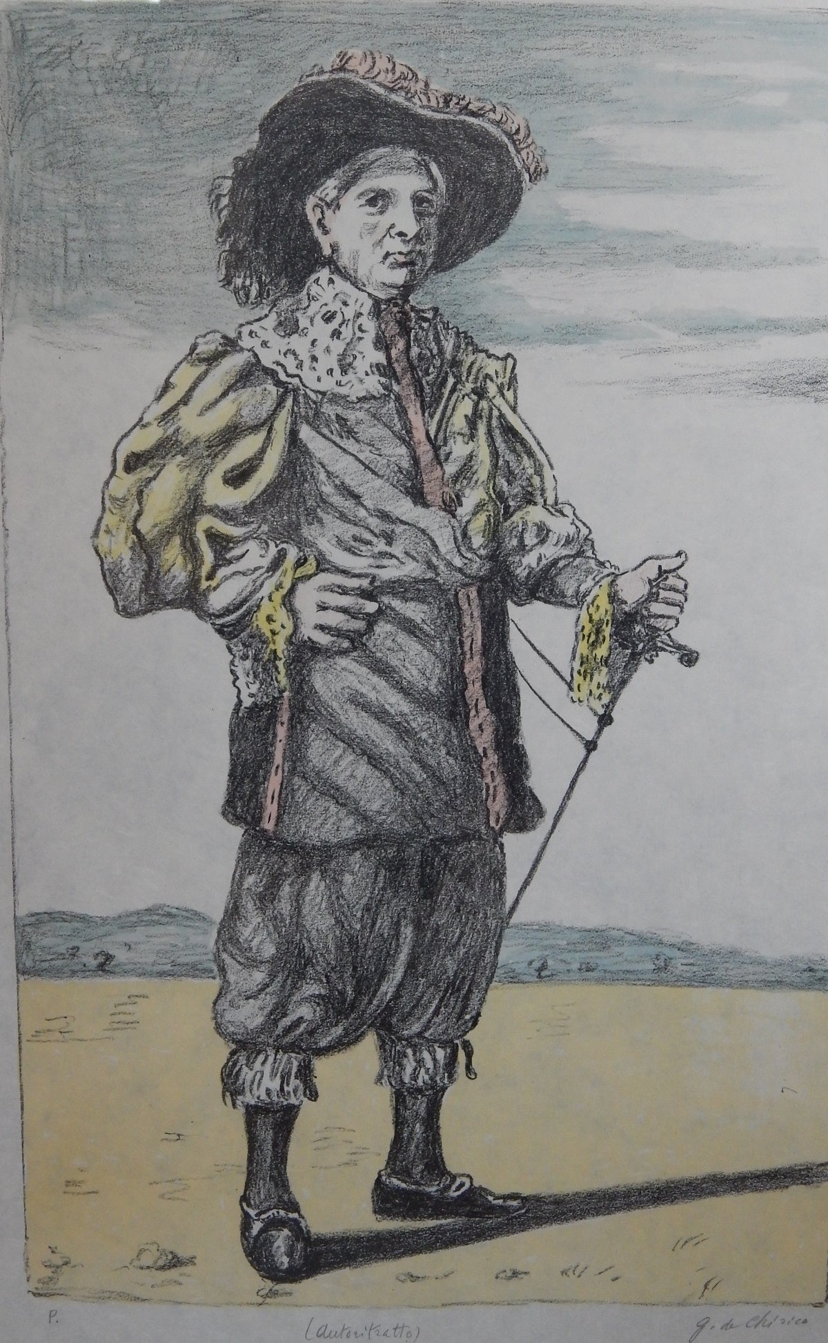 Giorgio De Chirico - Trovador solitario
