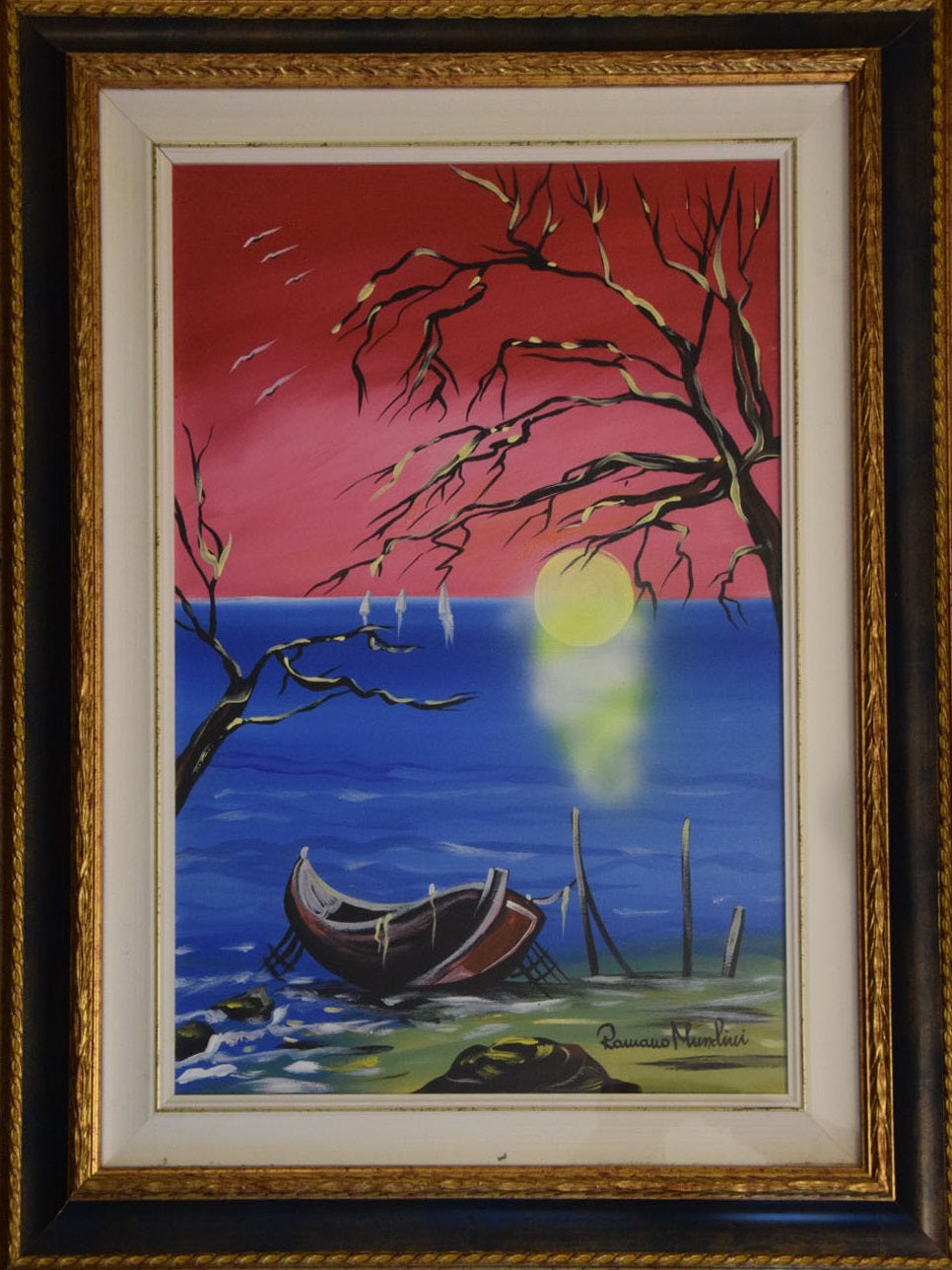 Romano Mussolini - Amanecer en el lago