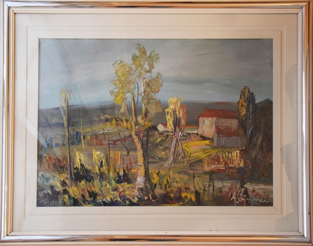 Aldo Oppici - Paisaje otoñal