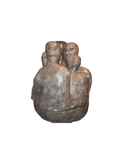 Ermes Meloni - Senza titolo (busto) - Scultura in bronzo