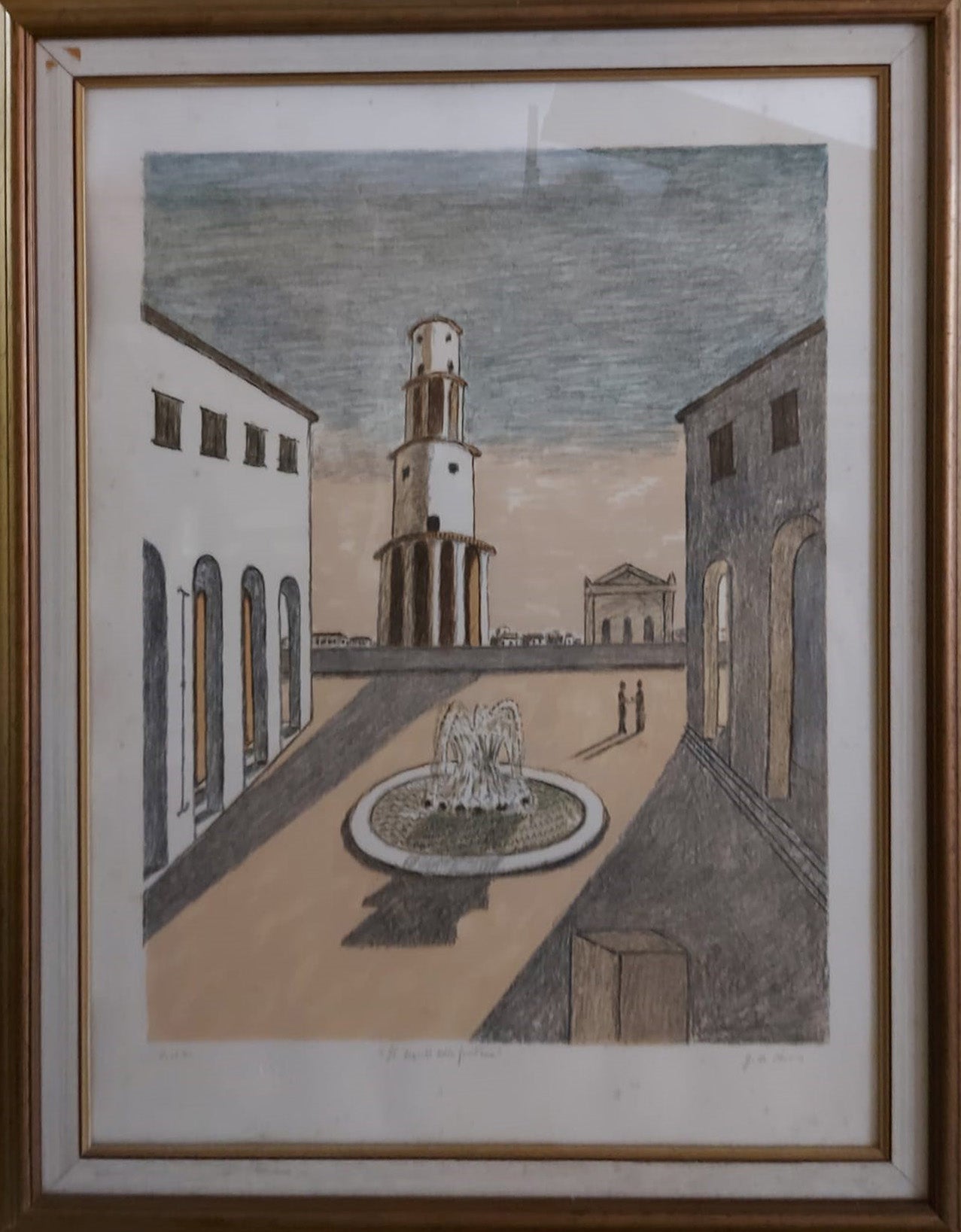 Giorgio De Chirico - El secreto de la fuente