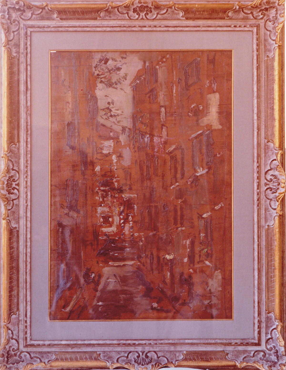 Filippo De Pisis - Paisaje de Venecia