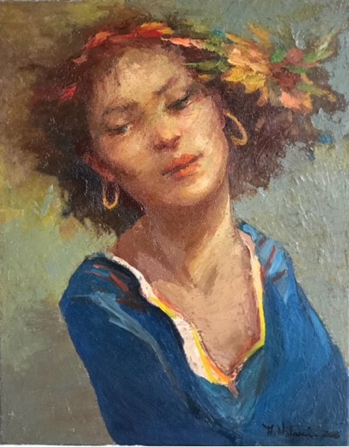 Antonio Notari - Donna con orecchini