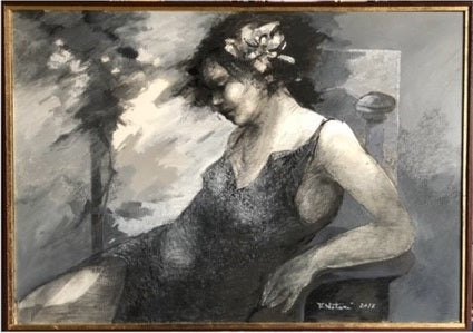 Antonio Notari - Donna seduta