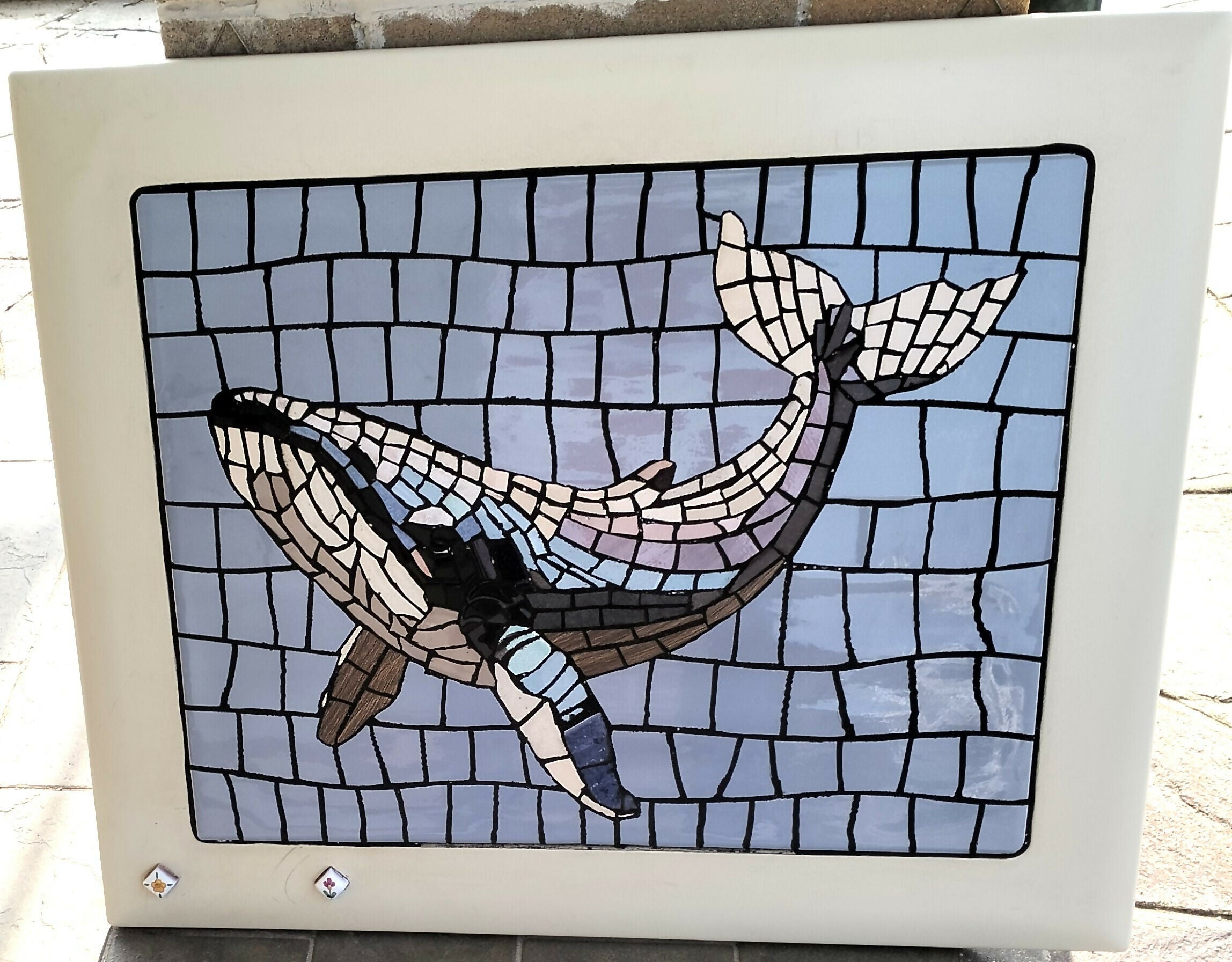 Roberto Rubiola - Balena - Mosaico