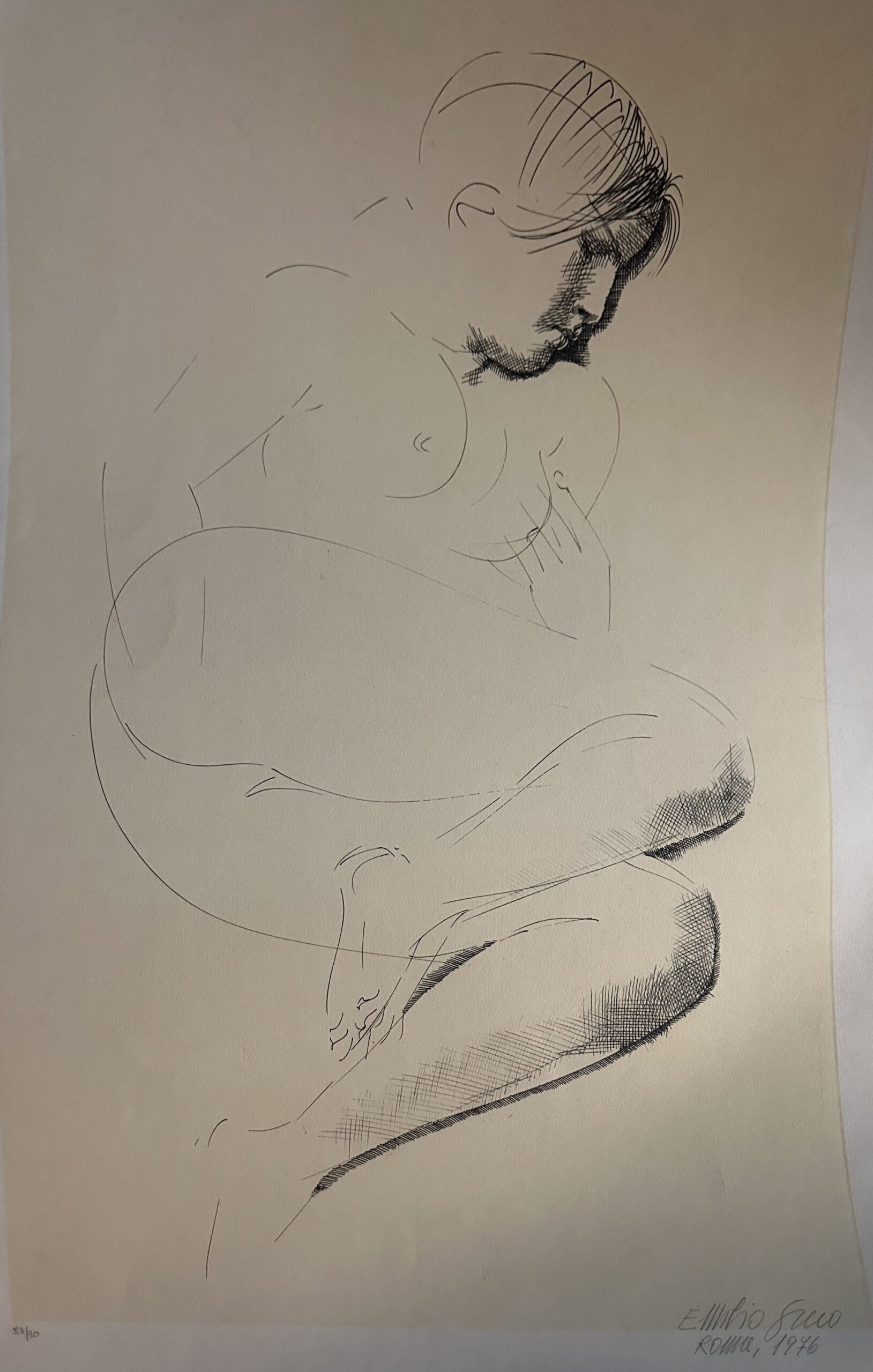 Emilio Greco - Mujer desnuda