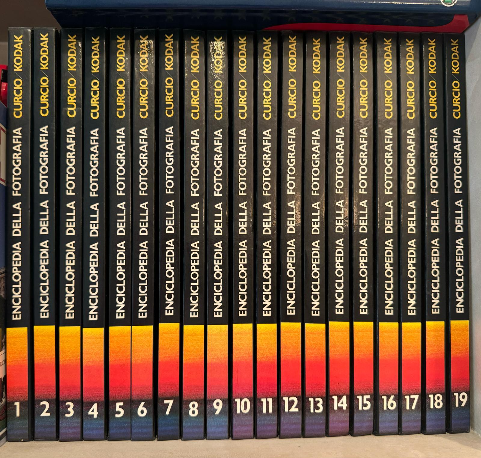 Enciclopedia de fotografía (19 volúmenes) - Curcio Kodak