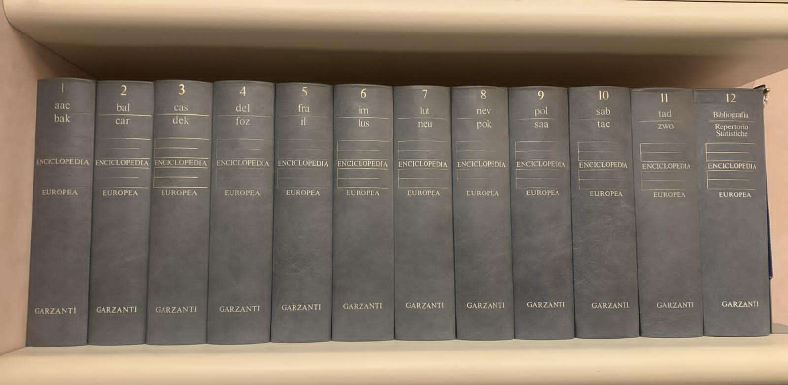 European Encyclopedia - Garzanti