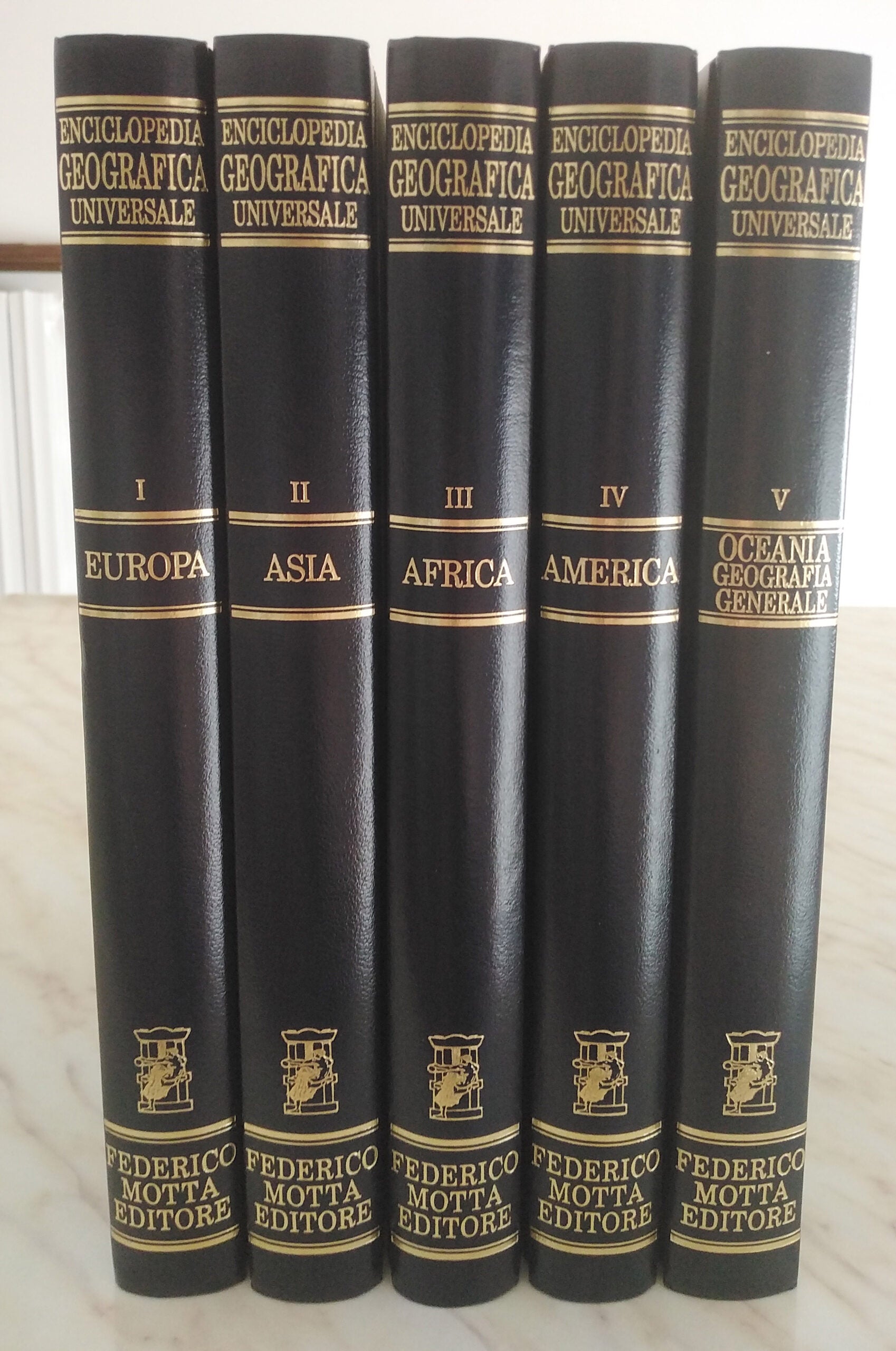 Universal Geographic Encyclopedia, Natural Sciences, Decades of History - Motta Editore
