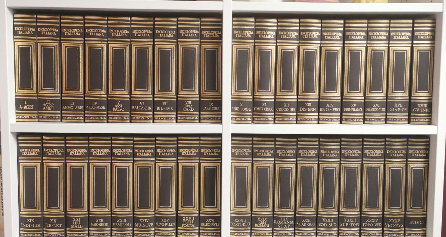 Italian Encyclopedia, 20th Century Encyclopedia, Treccani Vocabulary