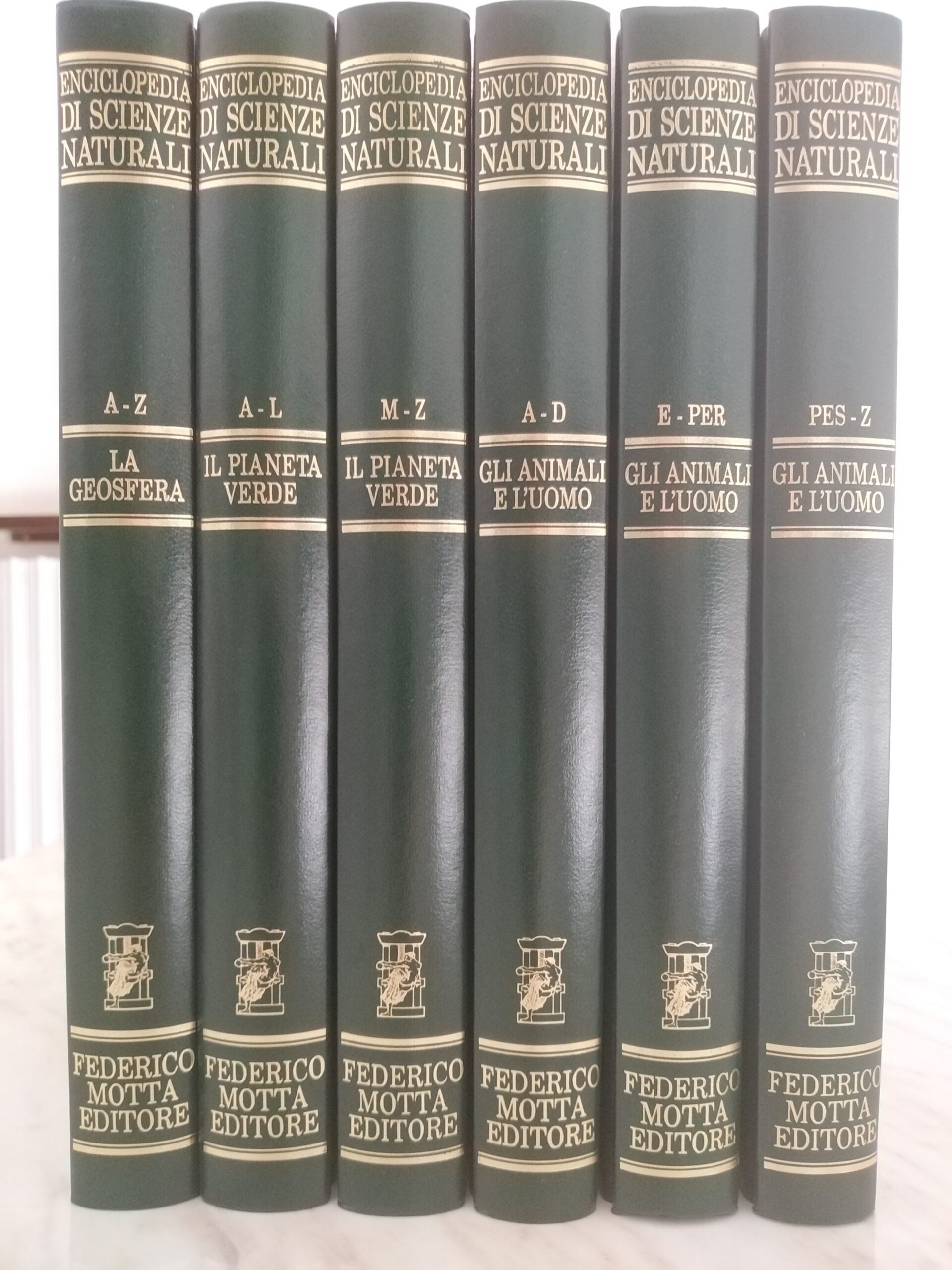 Universal Geographic Encyclopedia, Natural Sciences, Decades of History - Motta Editore