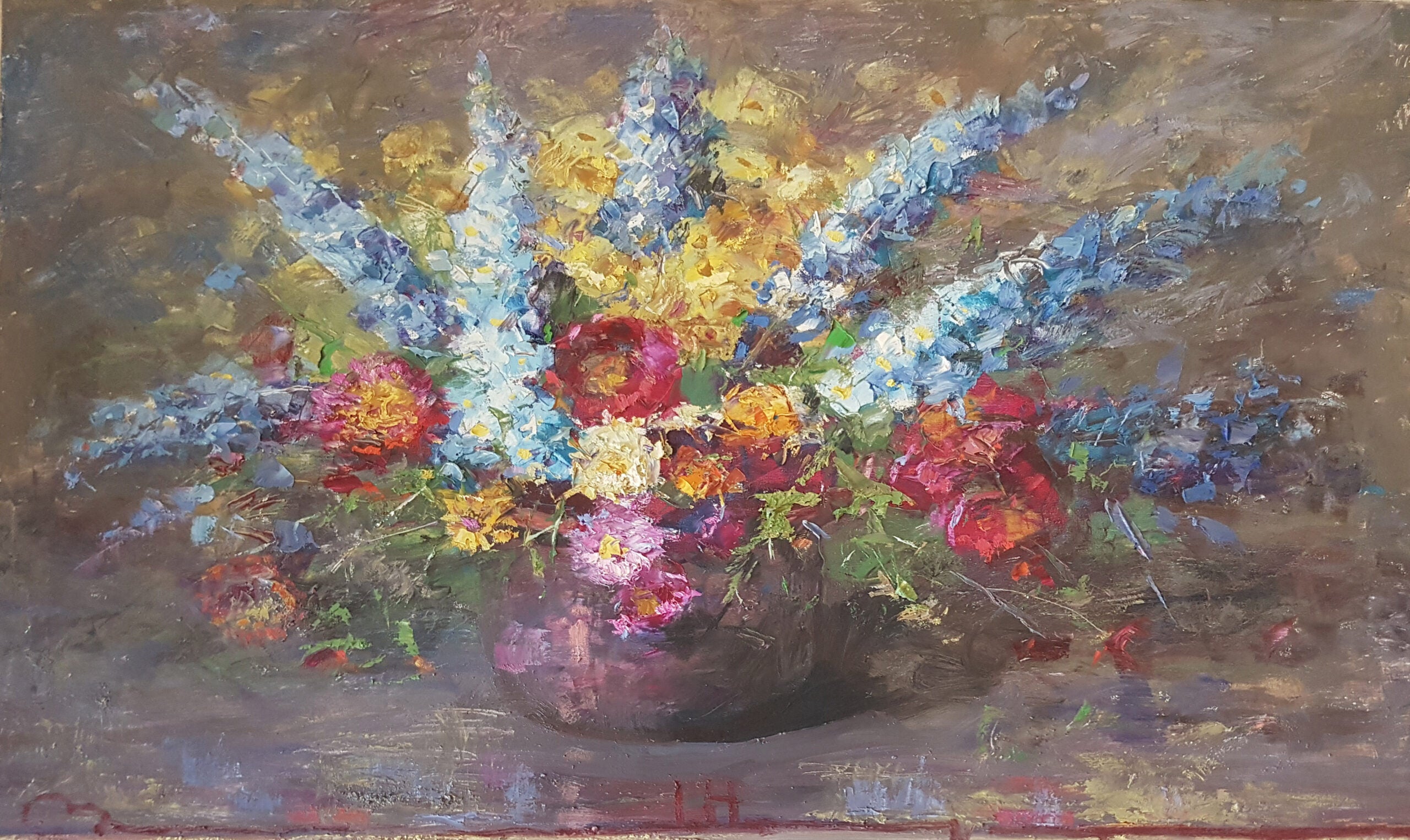 Ettore Berrone - Jarrón de flores