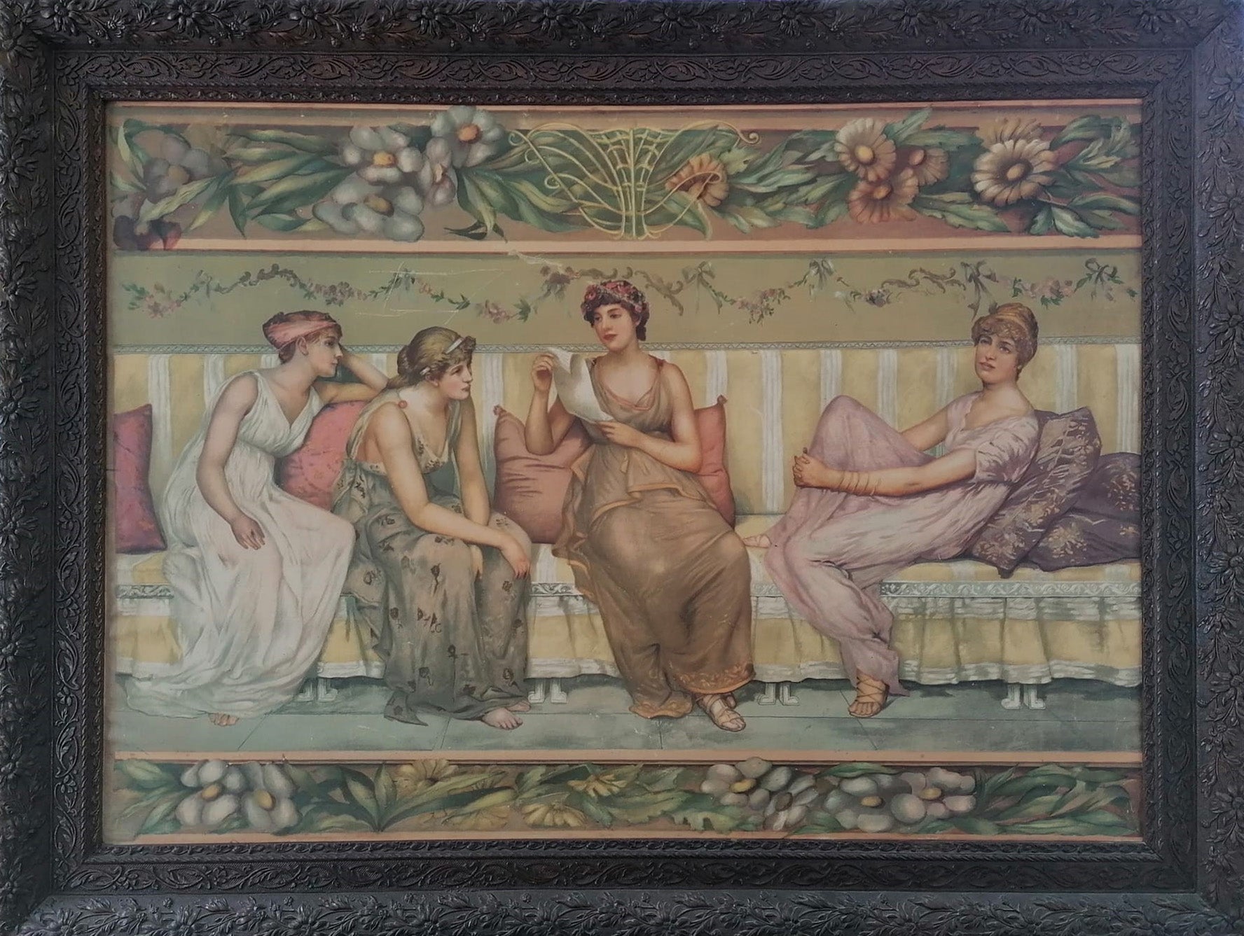 Francis Davis Millet - Read the story of Oenone