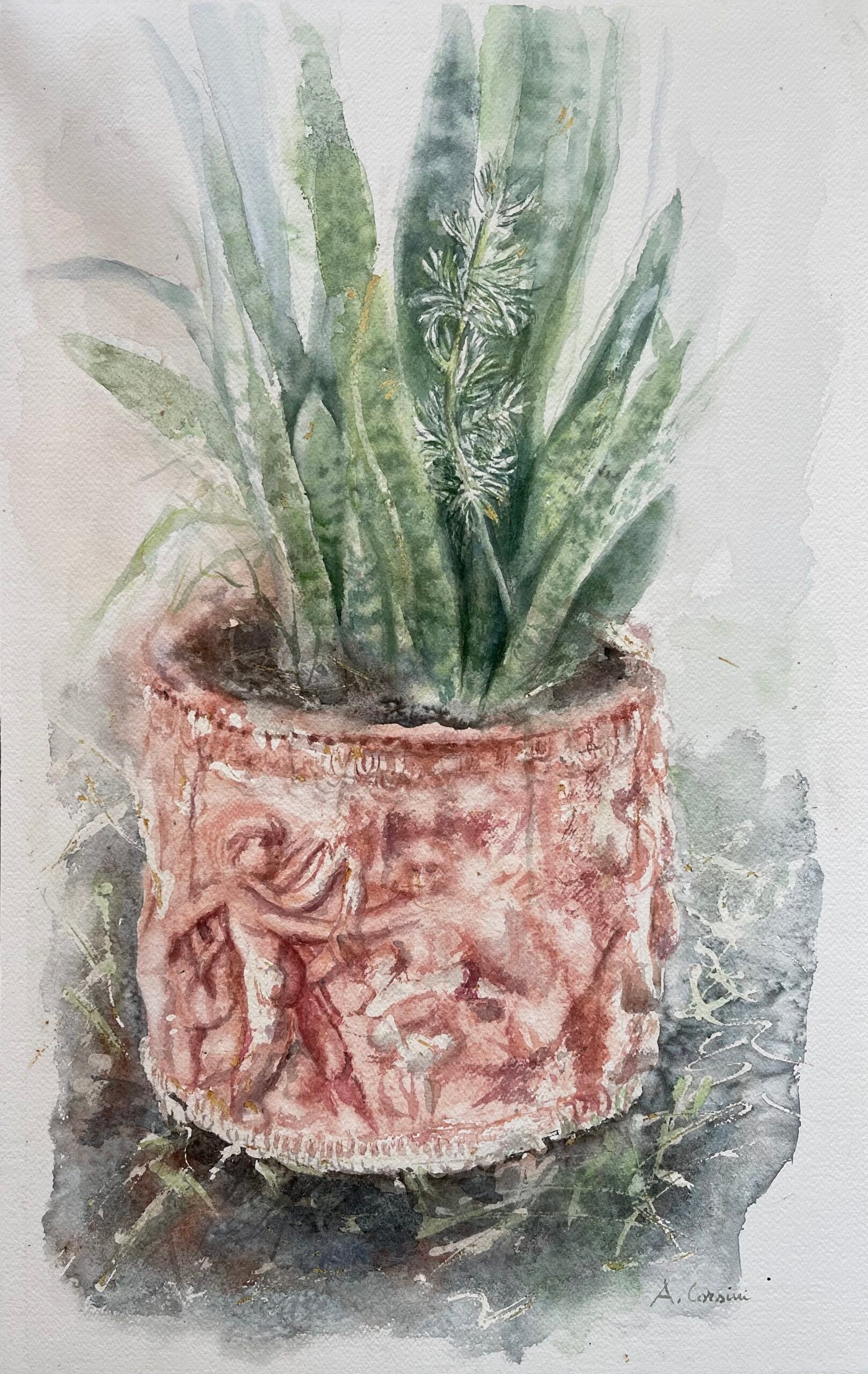 Antonietta Corsini - Jardín descolorido