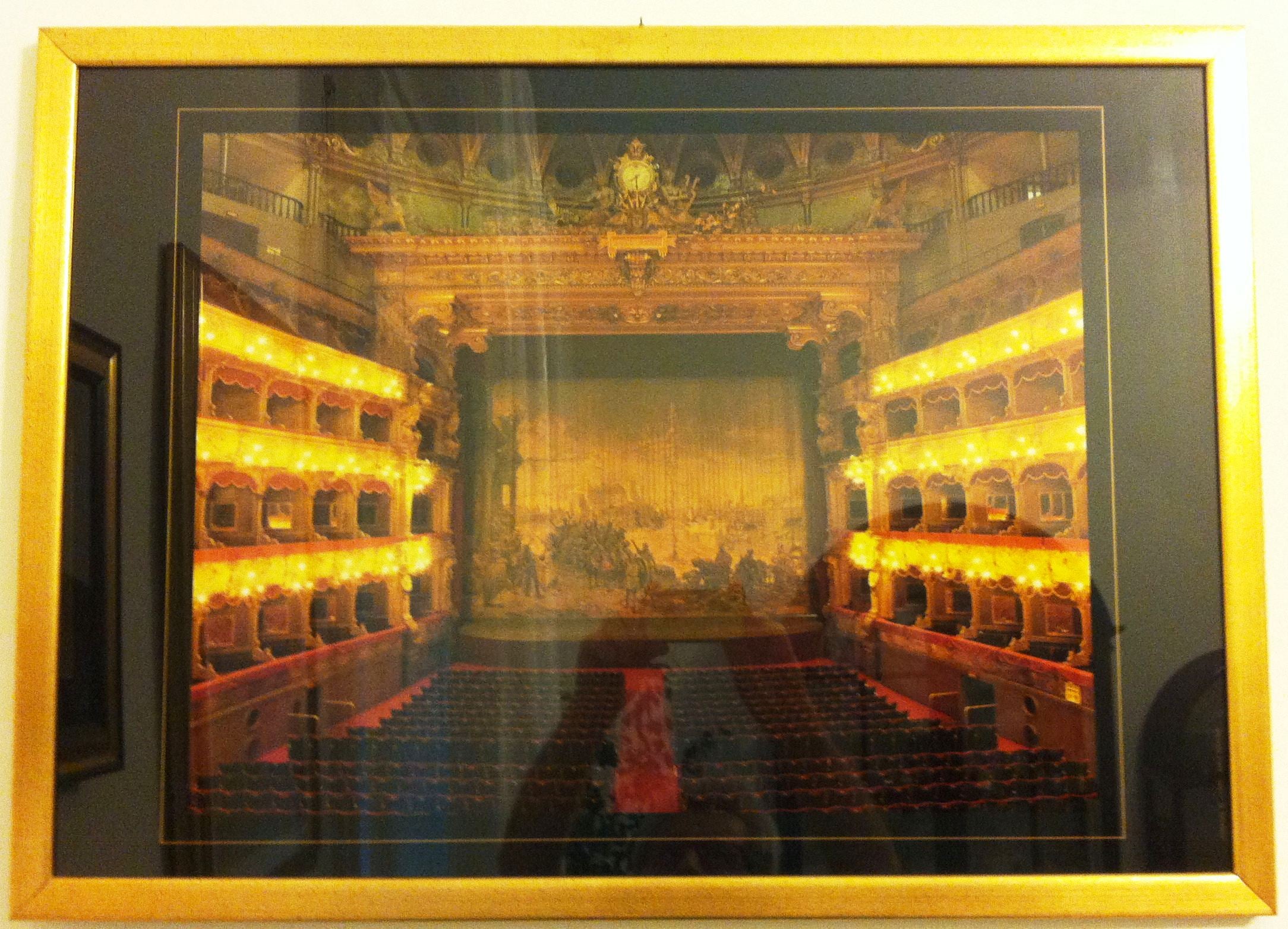 Lotto di 4 stampe del Teatro Petruzzelli