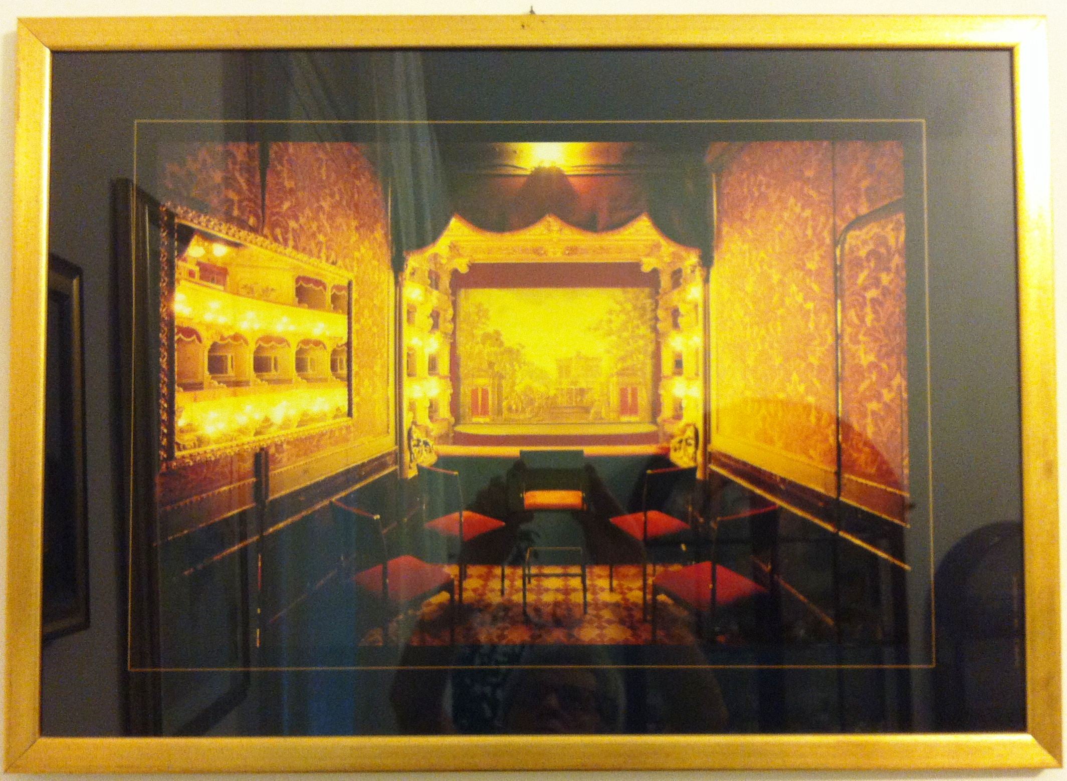 Lotto di 4 stampe del Teatro Petruzzelli