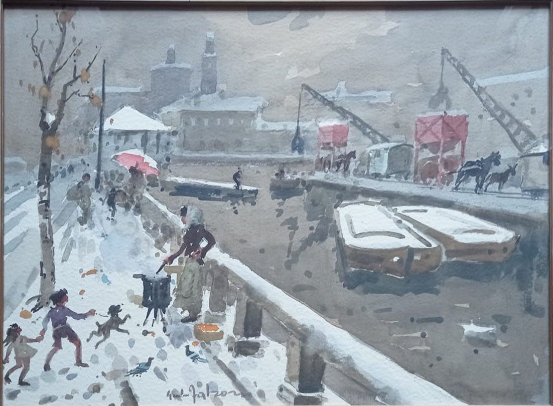 Giulio Falzoni - Viejo Milán La Darsena