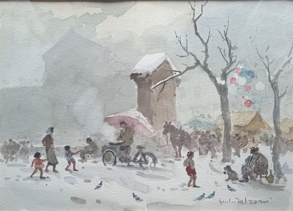 Giulio Falzoni - Milán antiguo
