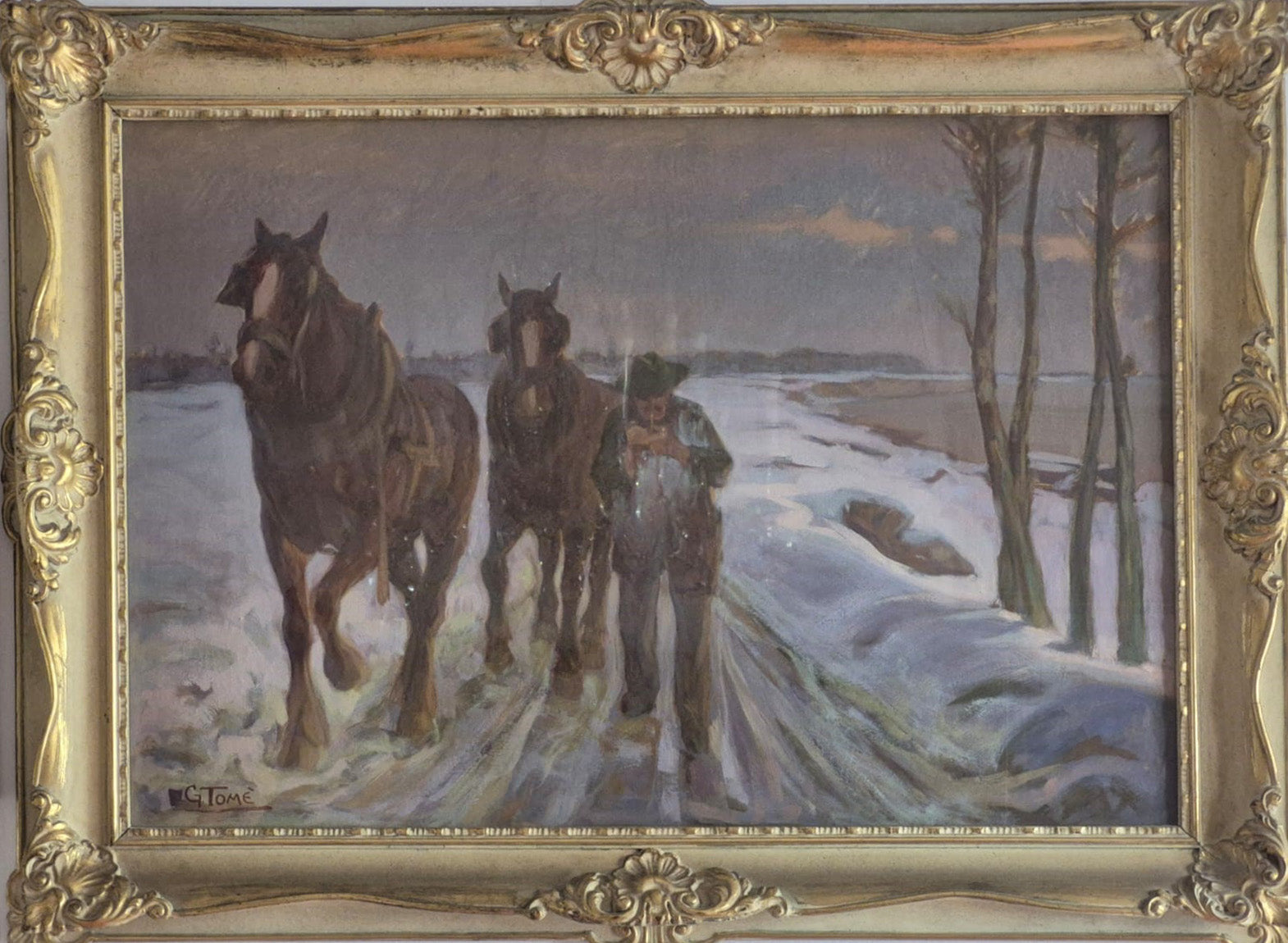 Giuseppe Tomè - Senza titolo (cavalli)