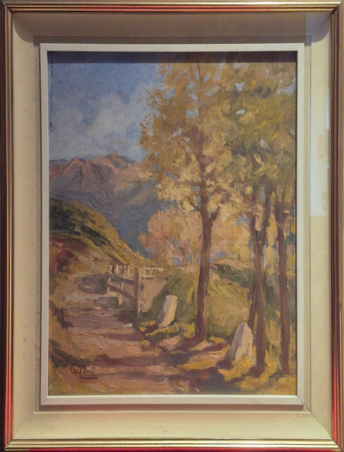 Giuseppe Tomè - Sin título (Paisaje alpino)