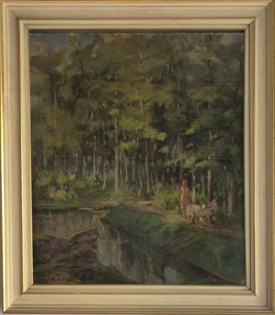 Giuseppe Tomè - Sin título (paisaje de bosque)