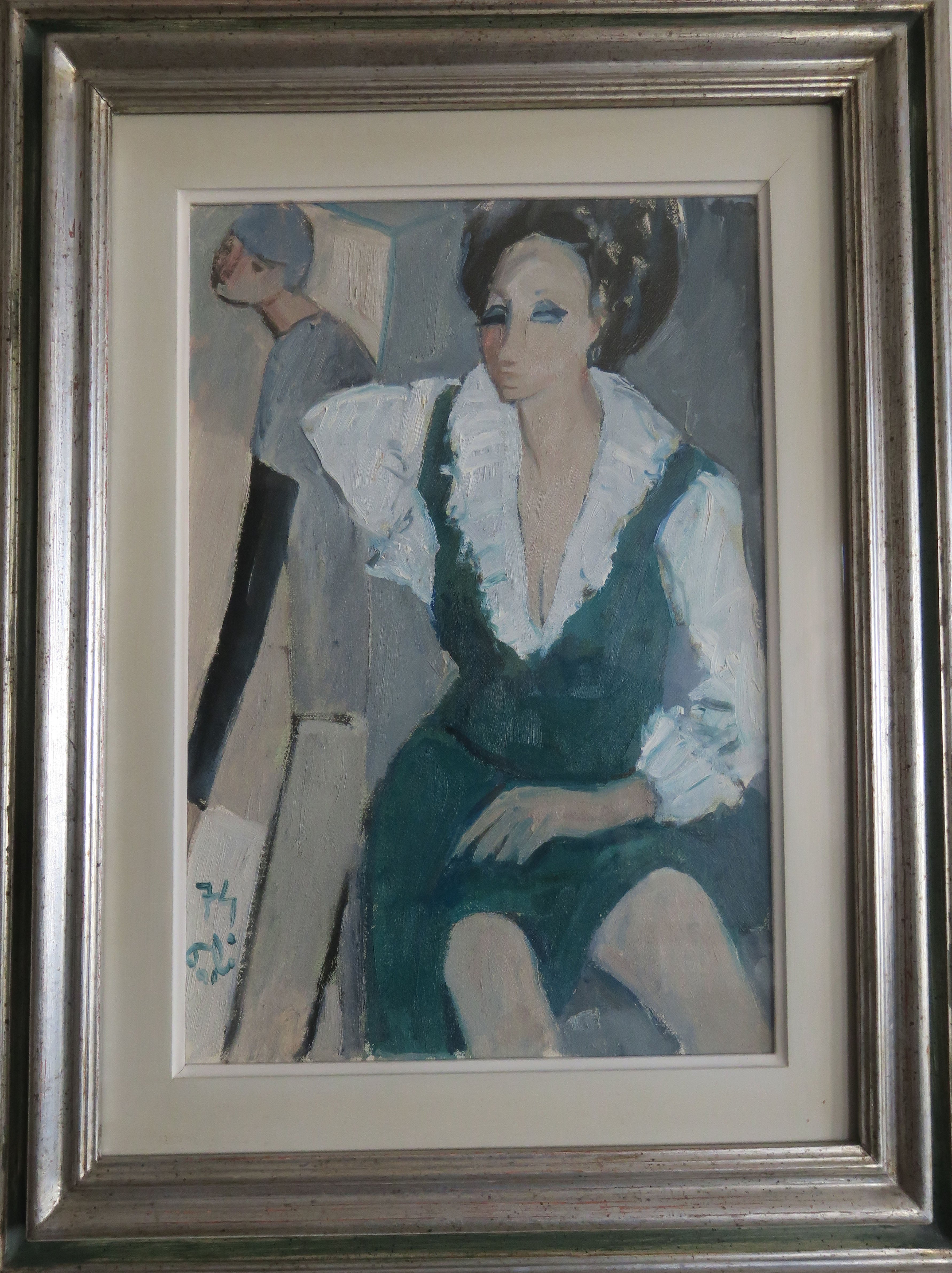 Bruno Paoli - Untitled (Green Figure)