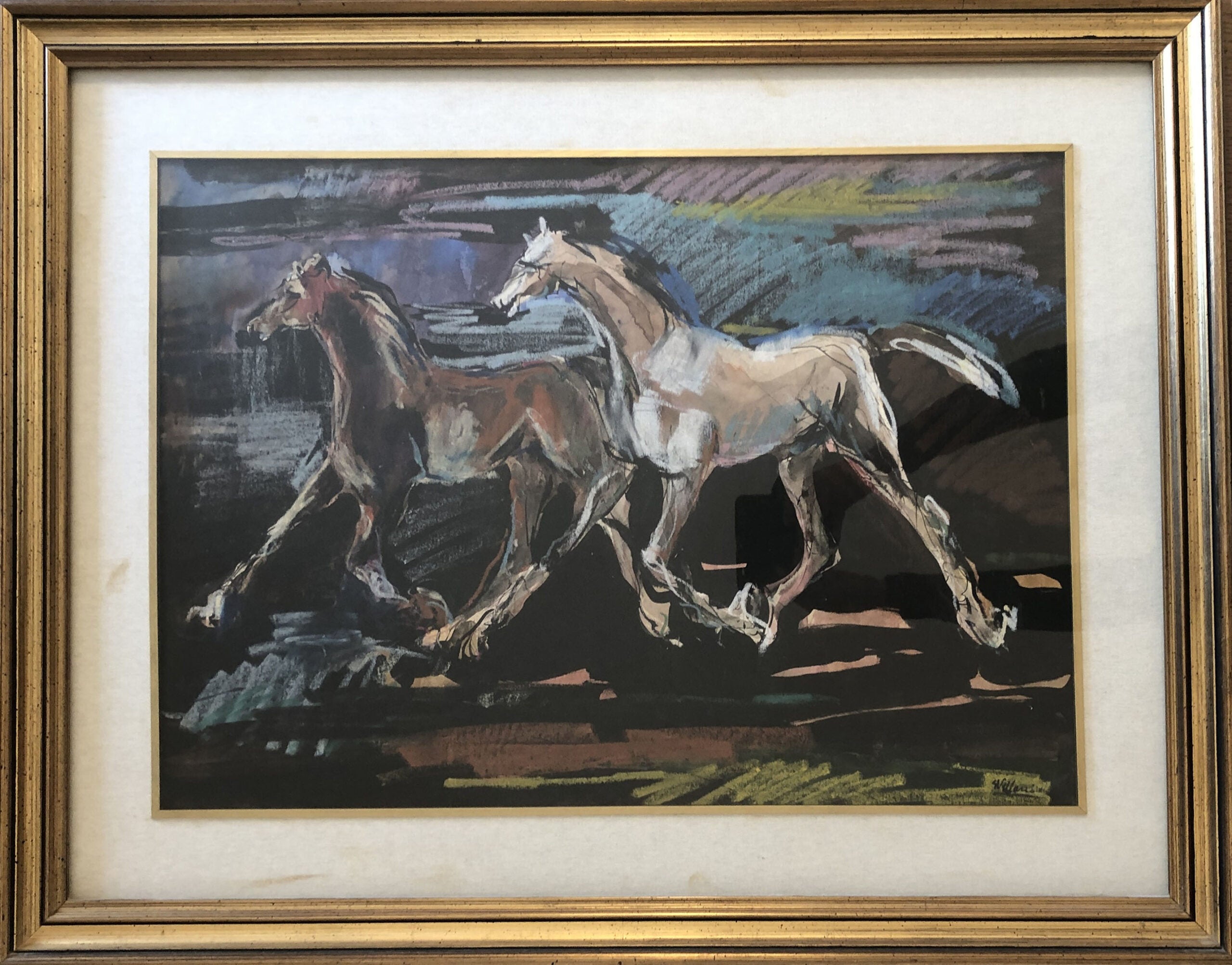 Giuseppe Villani - Sin título (Caballos)
