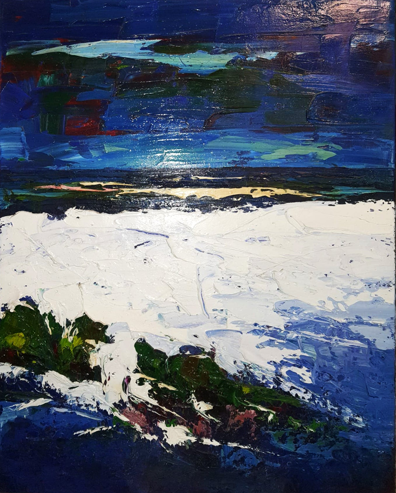 Natale Rosselli - Marina and Beach in Torre del Lago