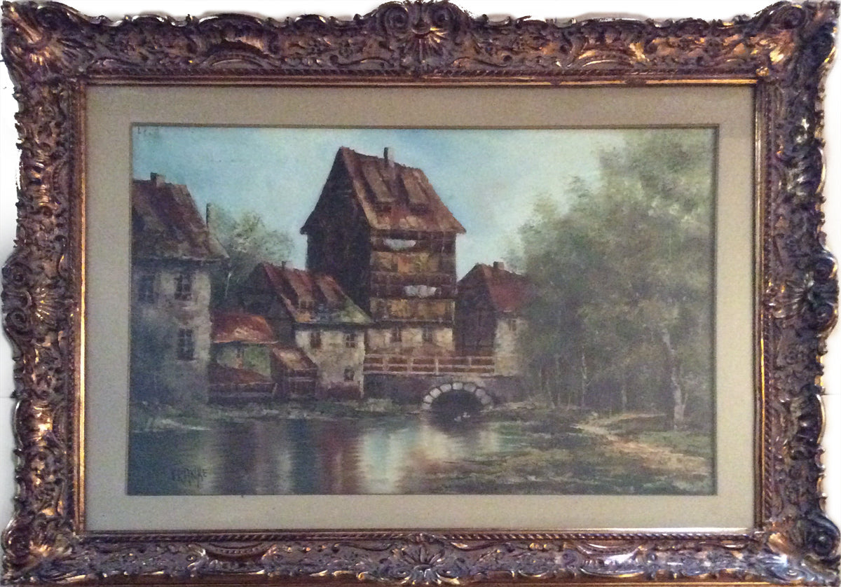 Franke - Paisaje holandés